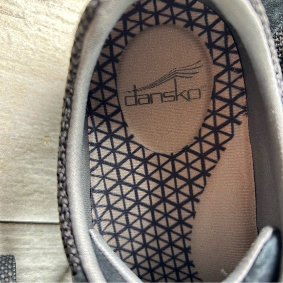 Dansko Paisley Black Leather Waterproof Lace Up Sneaker Women’s Size 11 EUR 41 - Picture 10 of 10